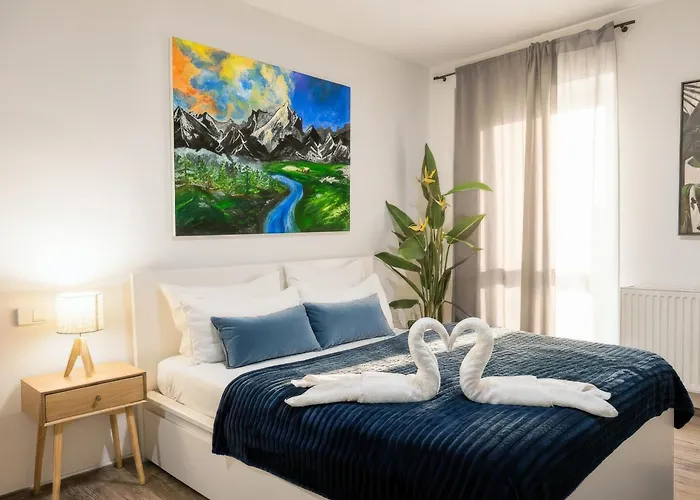 Apartment CREST Riverside Lofts I Küche I Parken I Self Checkin I WIFI