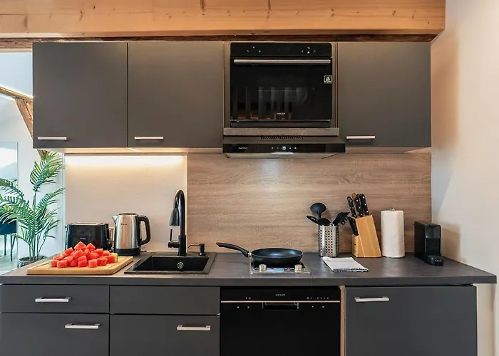 Appartamento Loft Mit Kueche I Self Check-in I Parkplatz I Wifi I Crest Housing *