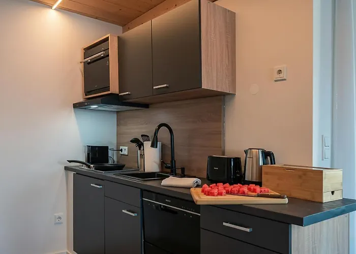 CREST Riverside Lofts I Küche I Parken I Self Checkin I WIFI * Passau